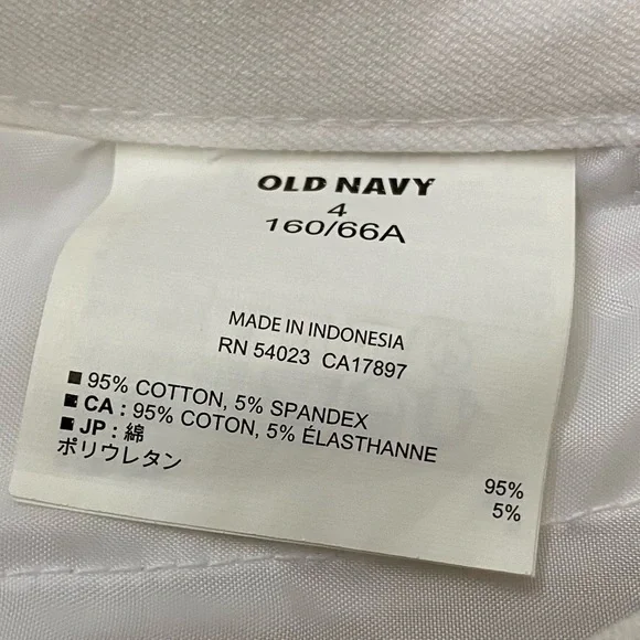 Old Navy Size 4 “The Diva” White Pants - Picture 12 of 12